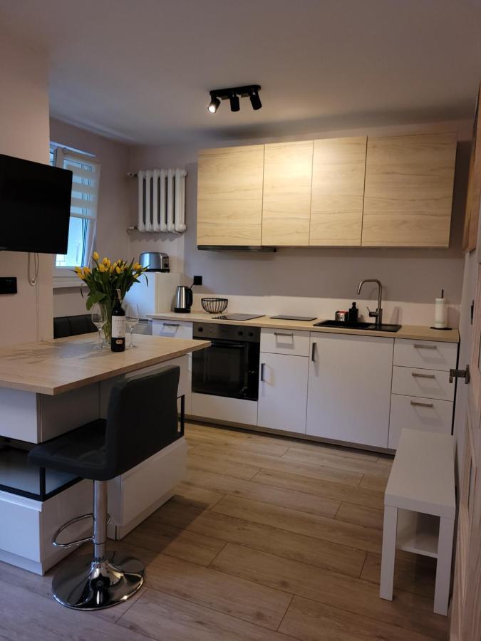 Ferienwohnung Apartament Zielone Powisle Warschau Exterior foto
